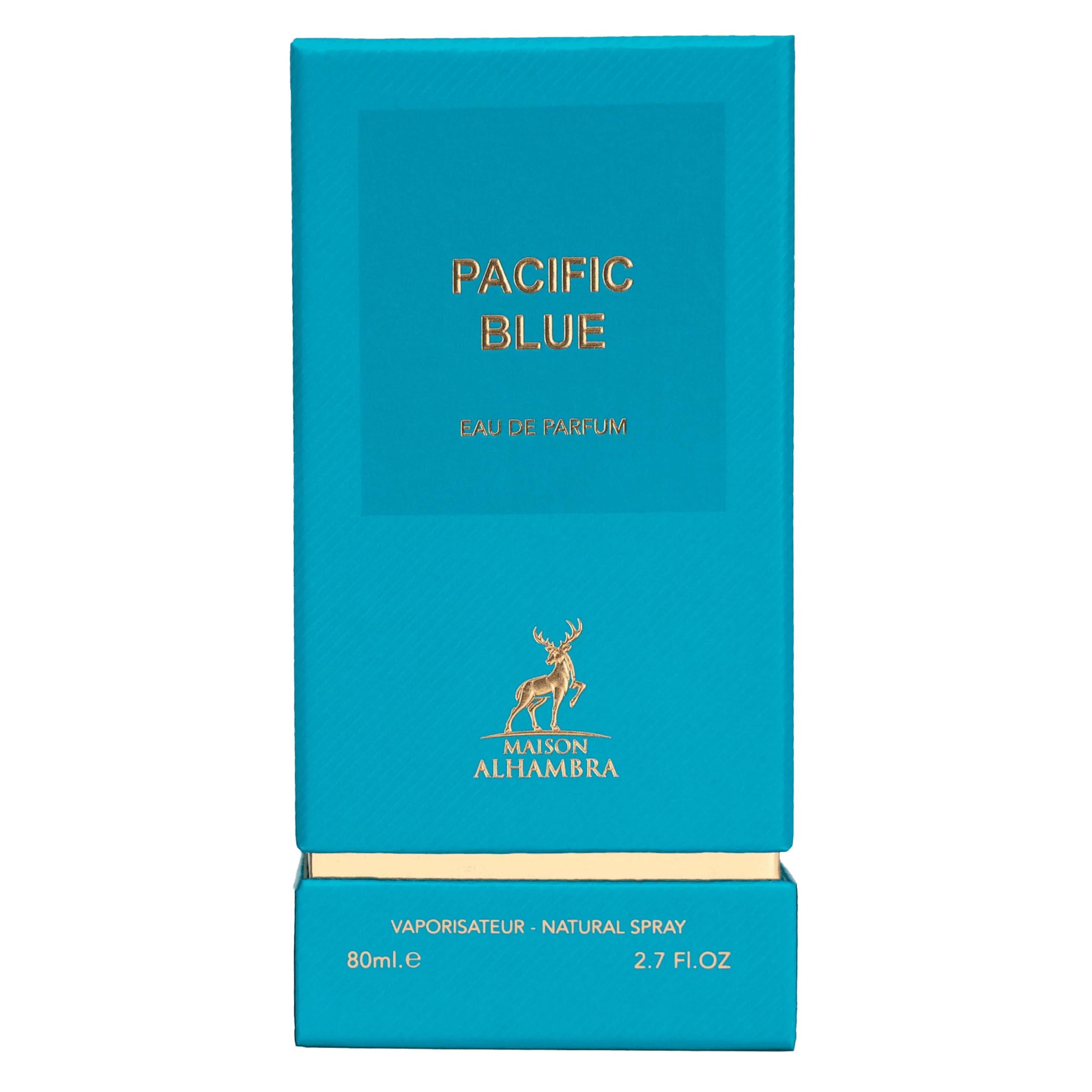 Pacific Blue packaging box evokes seaside vibes for stylish daily wear