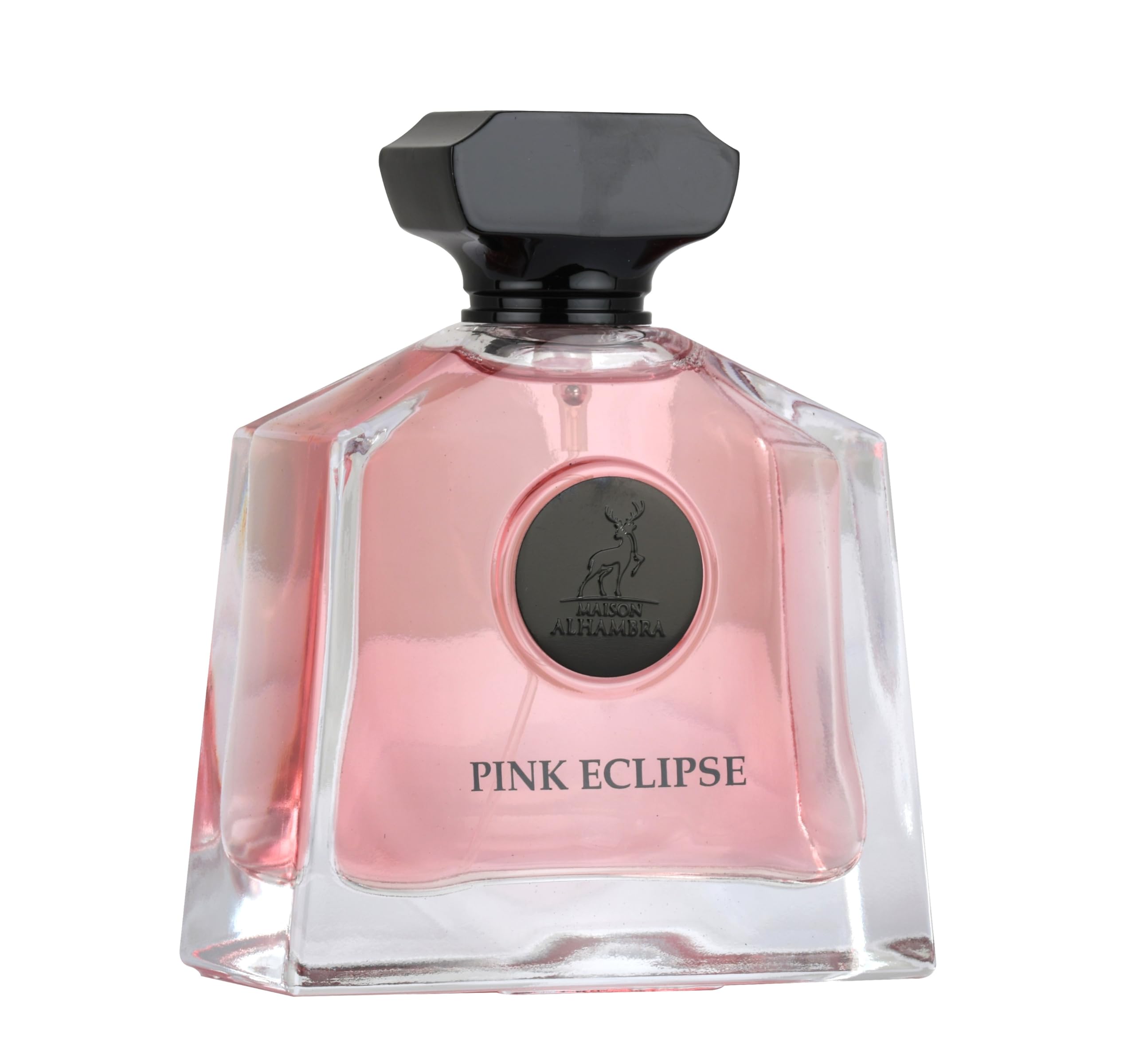 Maison Alhambra Pink Eclipse bottle front view for daily confidence and a fresh daytime scent