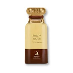 Maison Alhambra Tobacco Touch bottle showcases warm vanilla tobacco for daily confidence