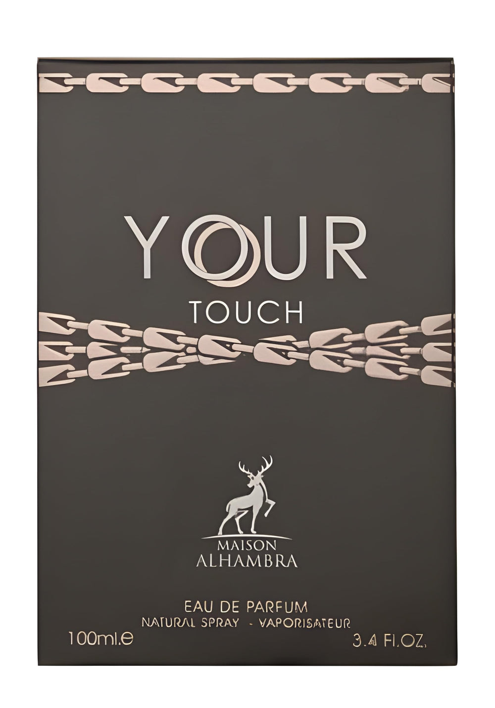 Maison Alhambra Your Touch base notes showcase vanilla and cedar for lasting warmth.
