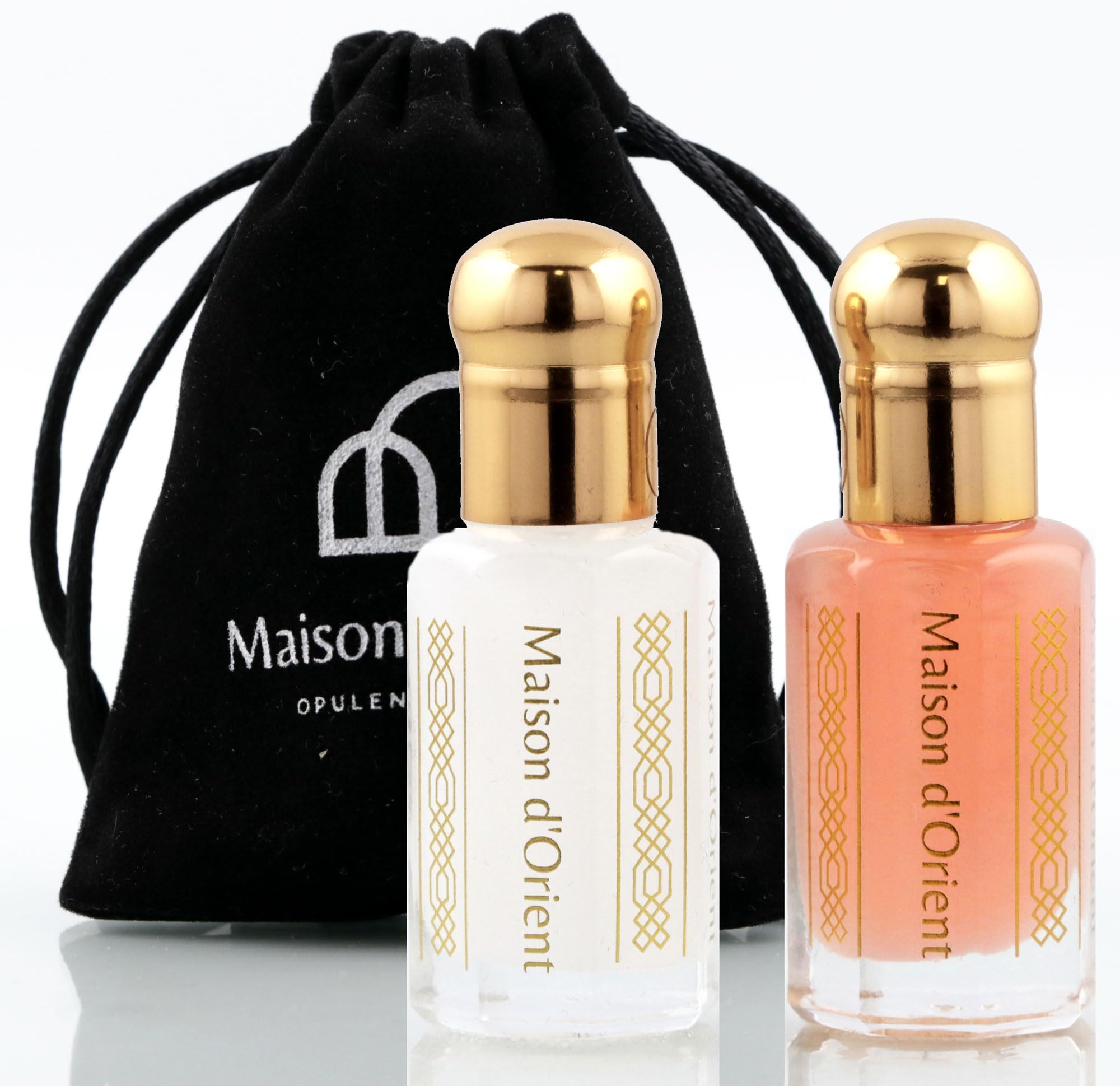 Maison d'Orient Tahara Pink Musk 2x6mL bottle delivering lasting scent