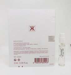Maison Francis Kurkdjian Baccarat Rouge 540 Extrait packaging highlights premium vial and portability.
