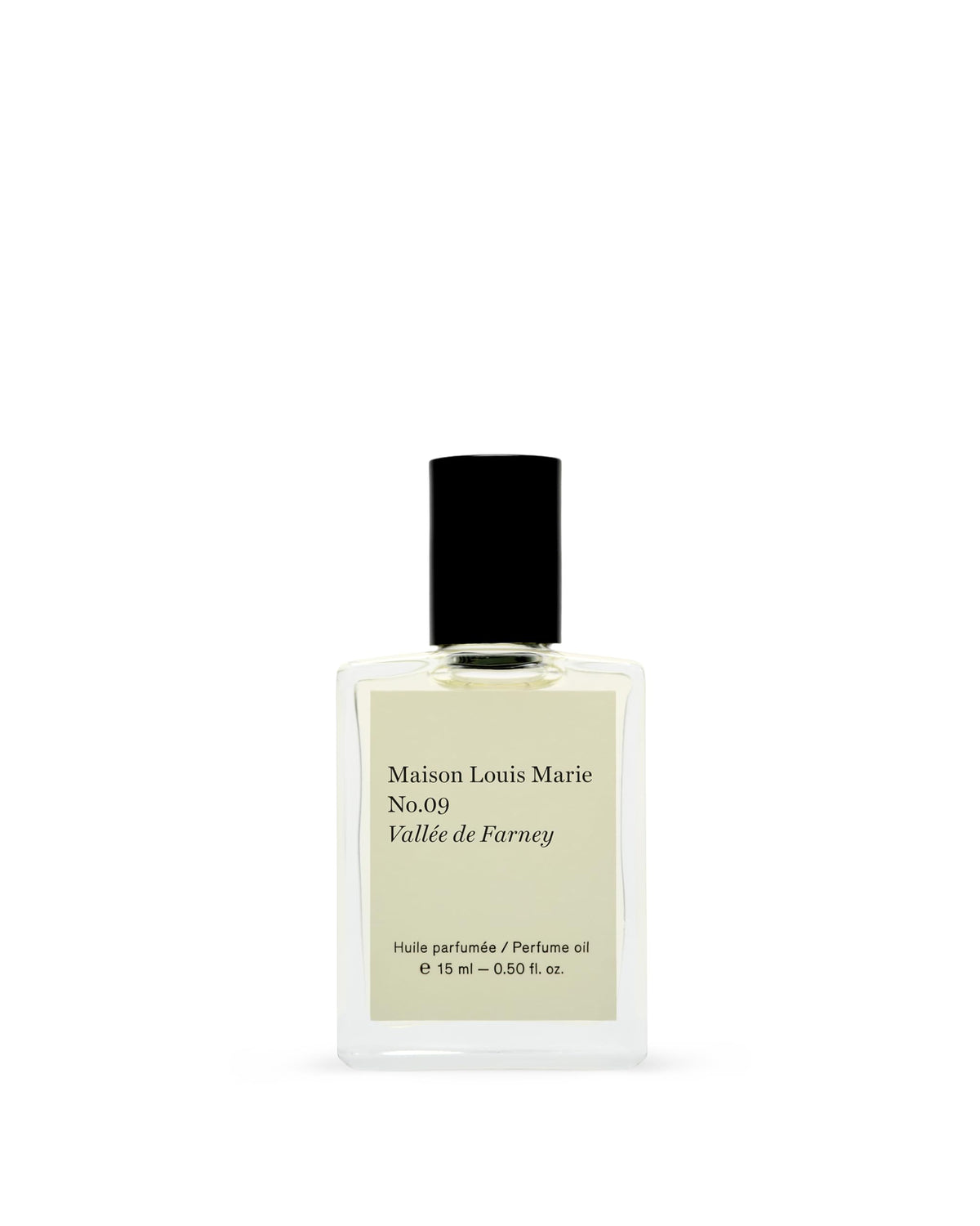 Maison Louis Marie No.09 Vallee de Farney roll-on bottle for on-the-go fragrance touch-ups.