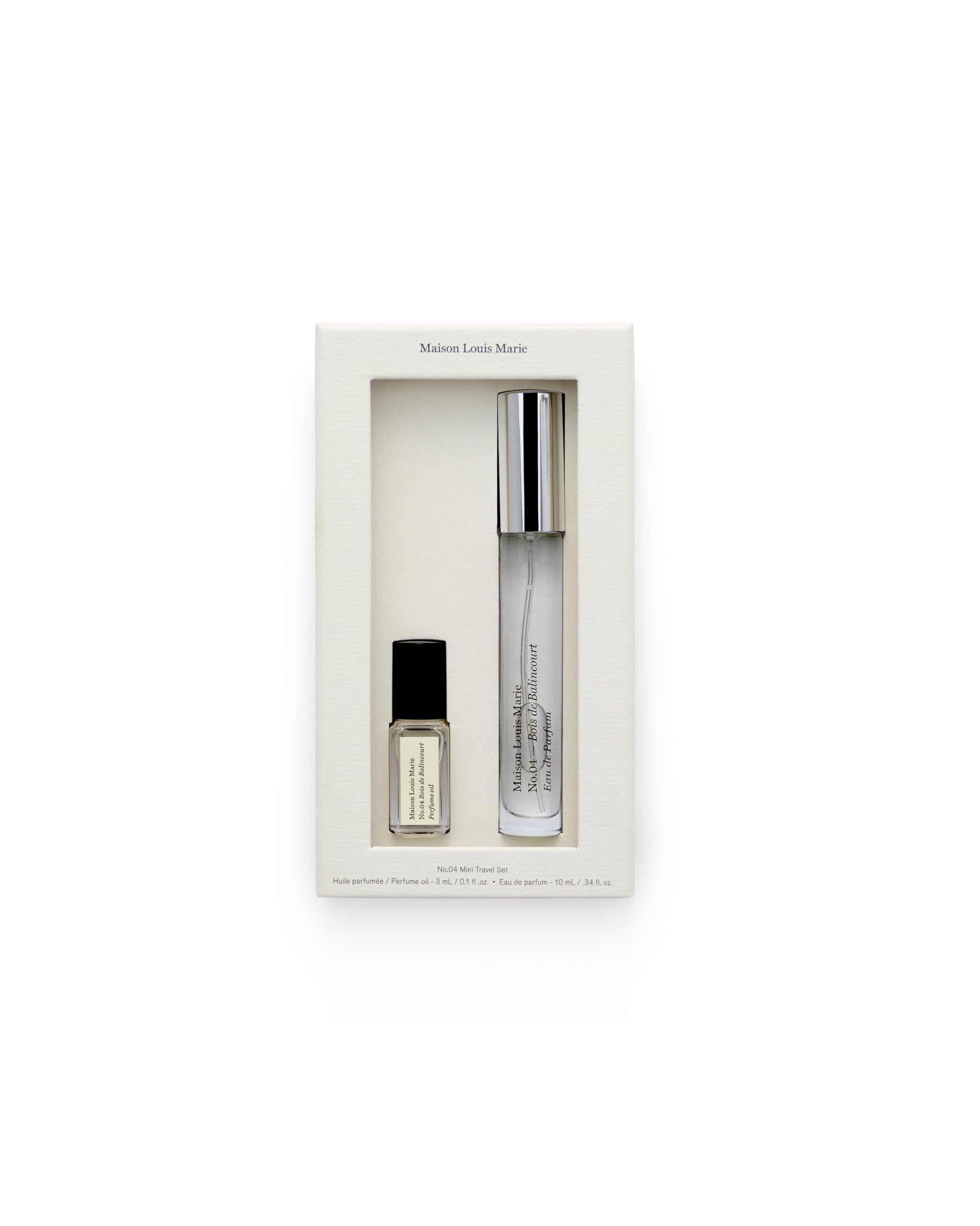 Maison Louis Marie No04 Bois de Balincourt mini eau de parfum for travel