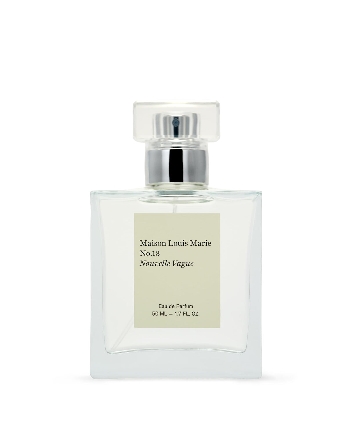 Maison Louis Marie No.13 Nouvelle Vague bottle front for daily wear scent