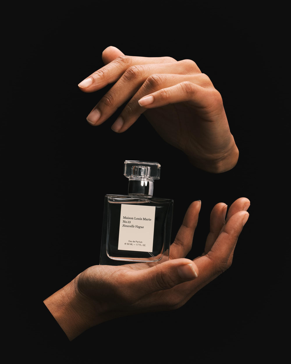 Maison Louis Marie No.13 Nouvelle Vague box display for premium unboxing
