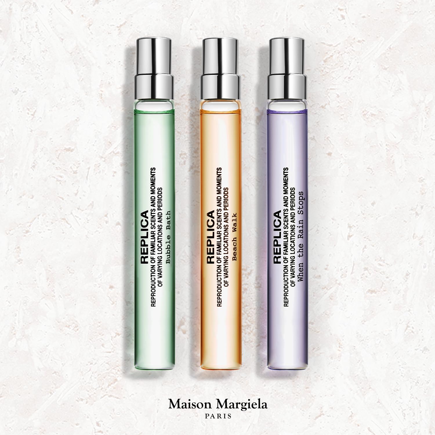 Maison Margiela Replica Bubble Bath bottle offers clean aroma for daily showers.