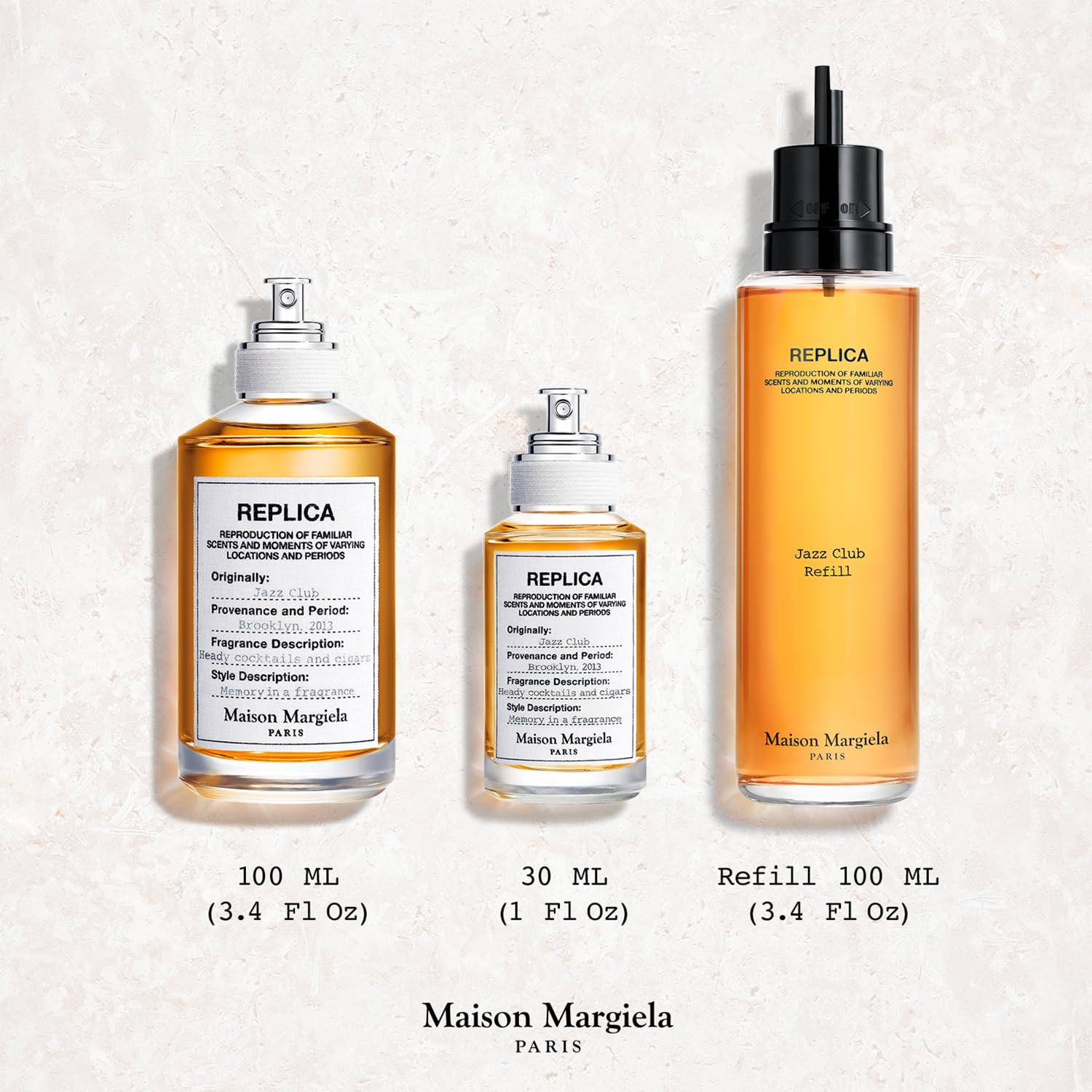 Maison Margiela Jazz Club autumn-winter glow suggests seasonal wear idea.