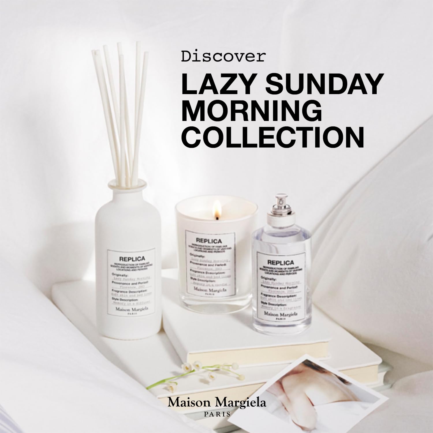 Fresh floral scent on skin suitable for spring and summer wear with Replica fragrance.