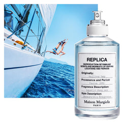 Maison Margiela Replica Sailing Day aquatic-accord highlights marine freshness for versatile use.