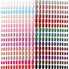 Maitys 720 piece nails package overview for versatile DIY manicures
