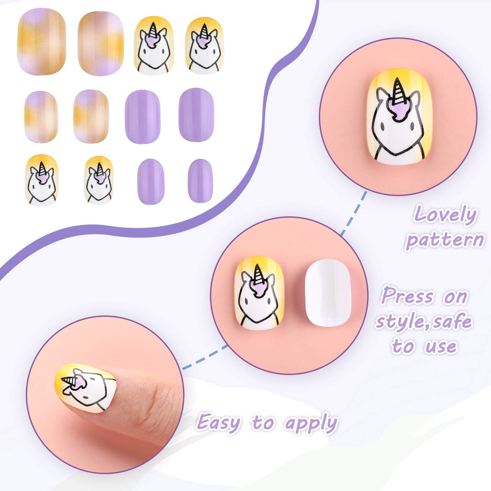 Maitys ABS-material kids nails are durable yet breathable for play.