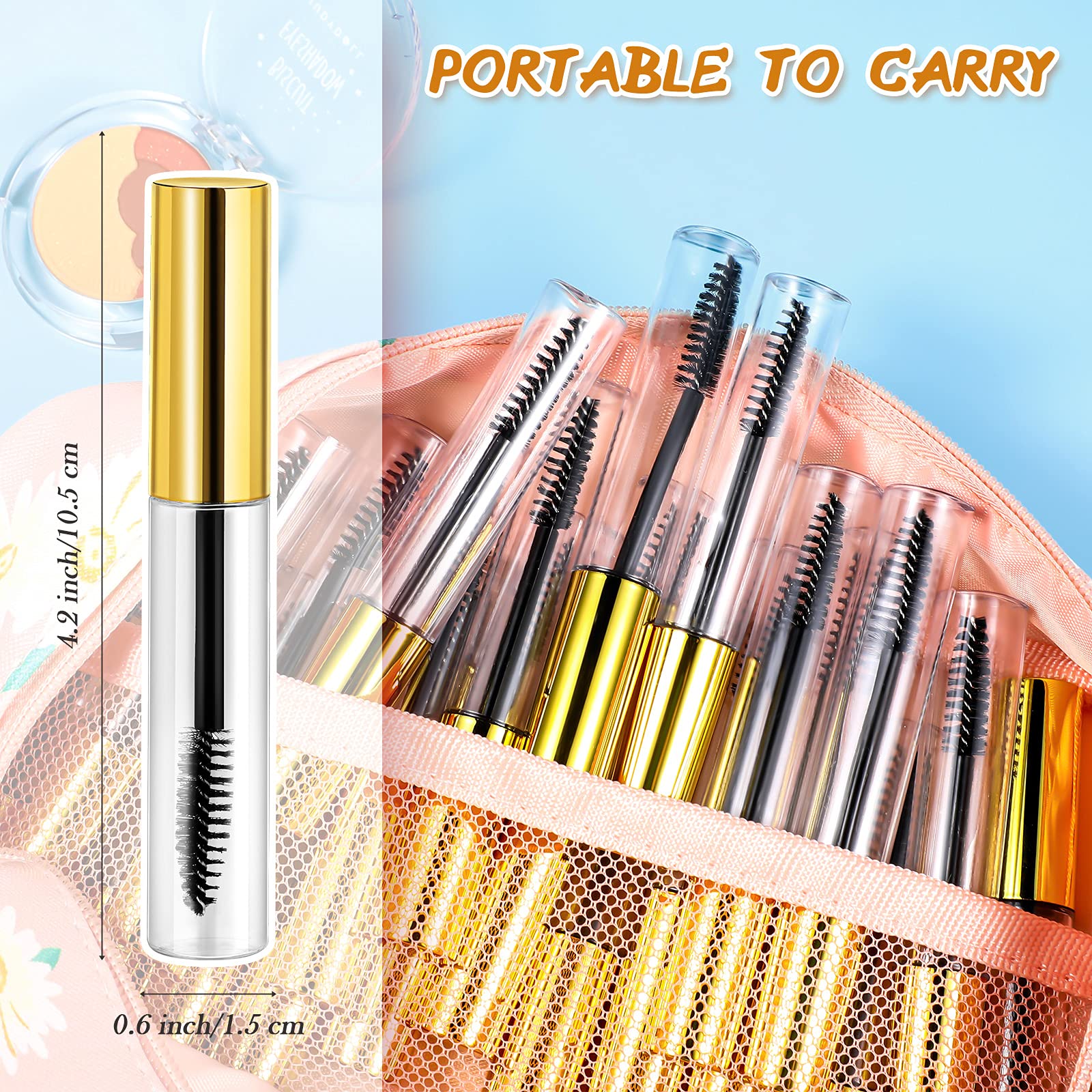 Maitys DIY cosmetics storage kit for organizing samples and travel