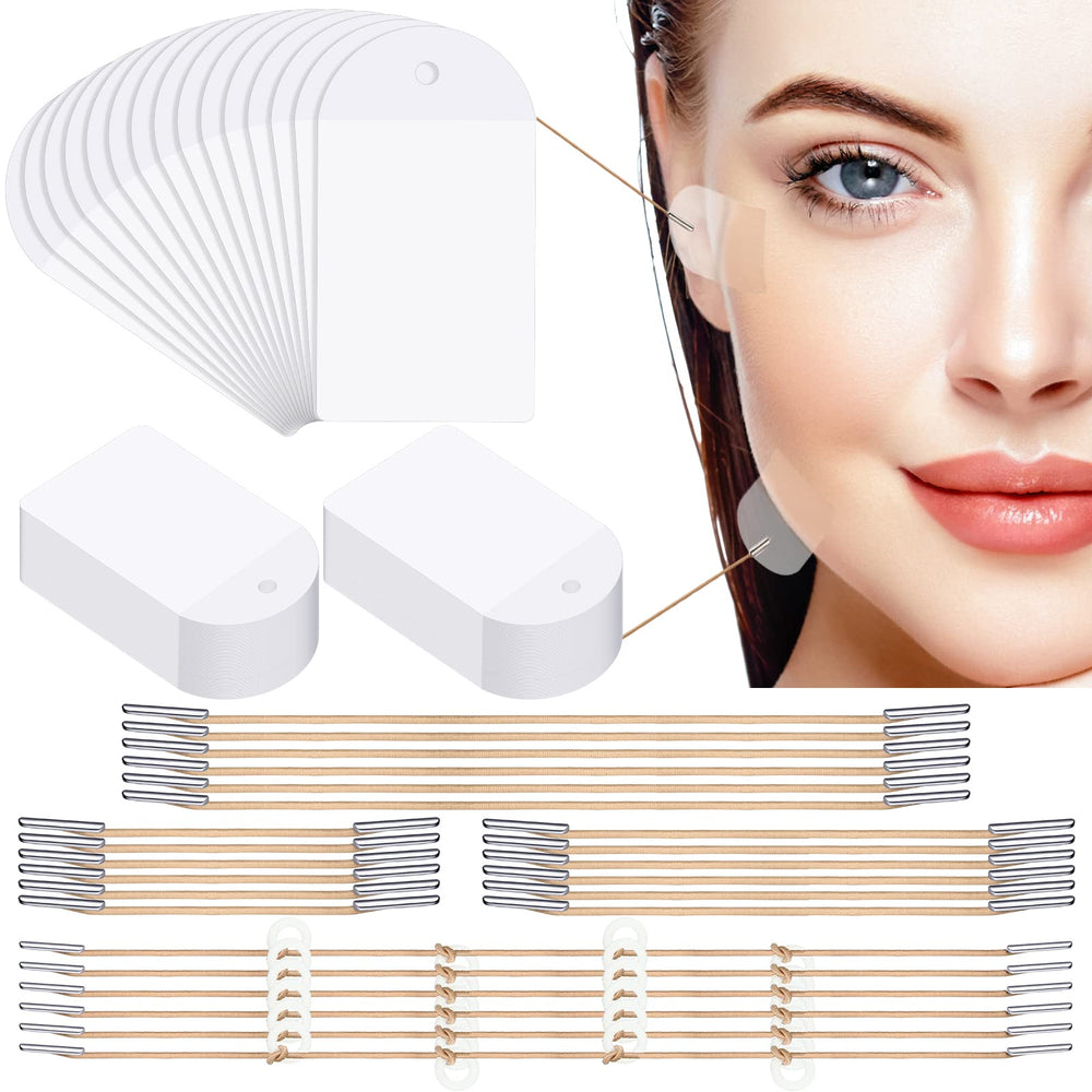 Maitys face lift tapes packaging: travel-friendly 204-piece kit for quick on-the-go lifting touch-ups