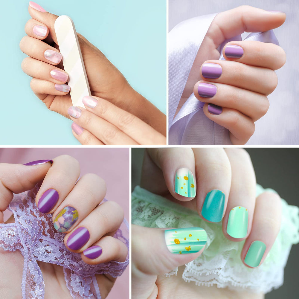 Maitys glitter-style nail wrap closeup shows shimmering texture for party-ready nails