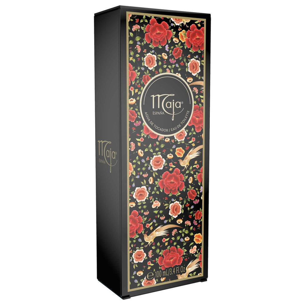 Maja EDT 3.4oz packaging close-up, classic presentation ideal for gifting