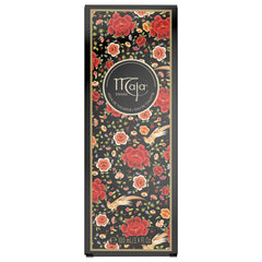 Maja by Myrurgia cap close-up indicating premium packaging