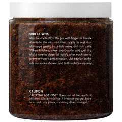 Majestic Pure Arabica Coffee Scrub con granos de Arabica para exfoliar eficazmente.