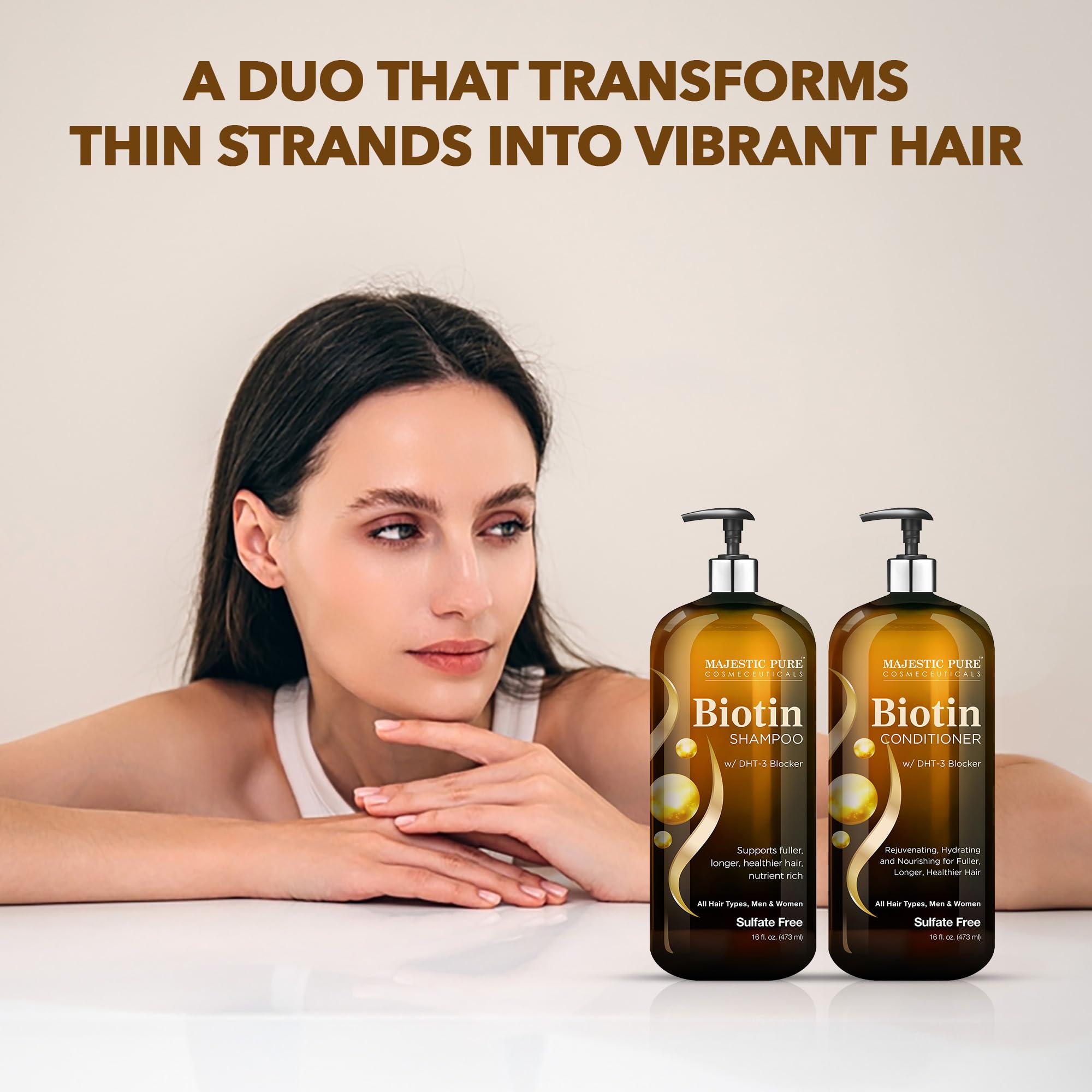 Majestic Pure Castor Seed Oil bottle showcases conditioning and moisture.
