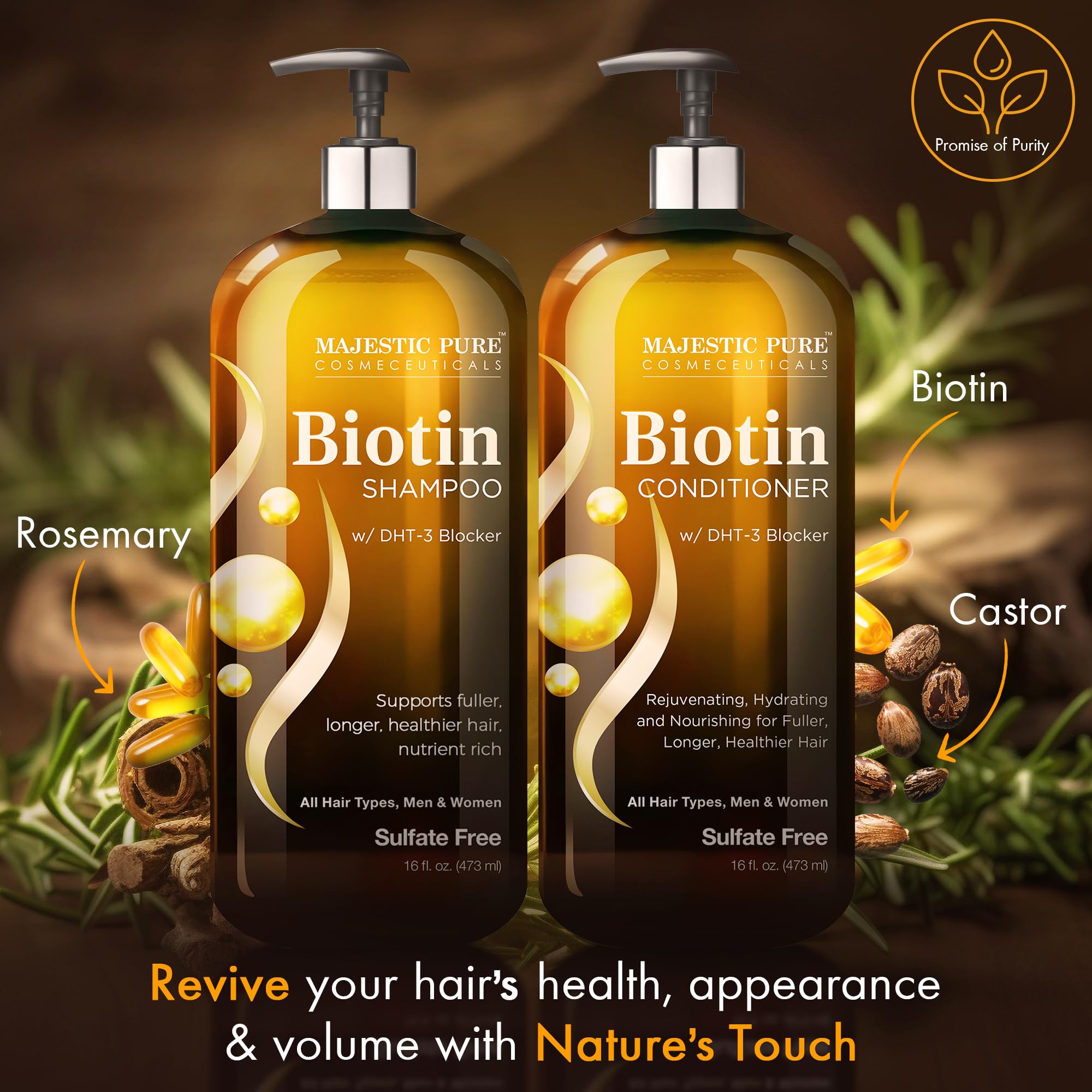 Majestic Pure Conditioner smooth gloss captures detangling benefits.