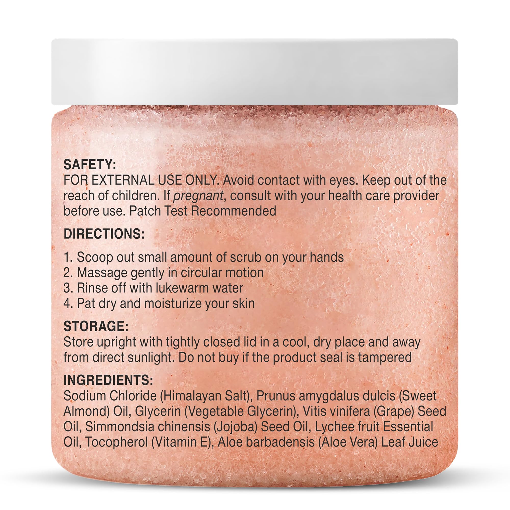 Majestic Pure Himalayan Salt Body Scrub spa routine scene depicts indulgent bathroom ritual
