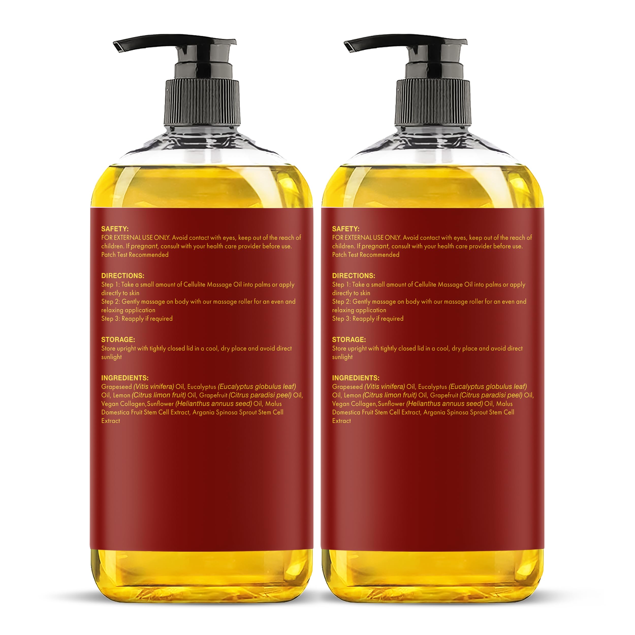 Majestic Pure ingredient display with stem cells and collagen highlighting nourishment