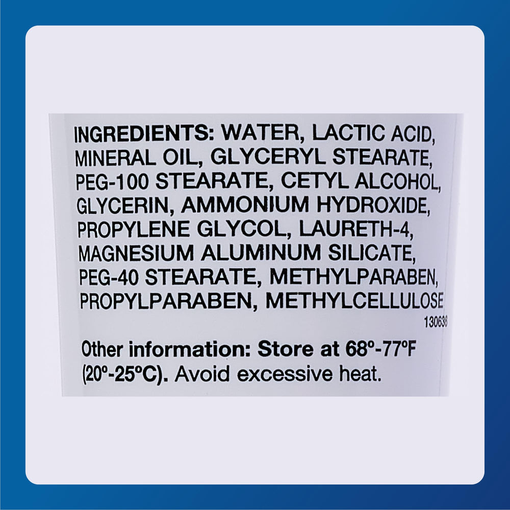 Major Ammonium Lactate 12% Cream pump shows convenient daily use.
