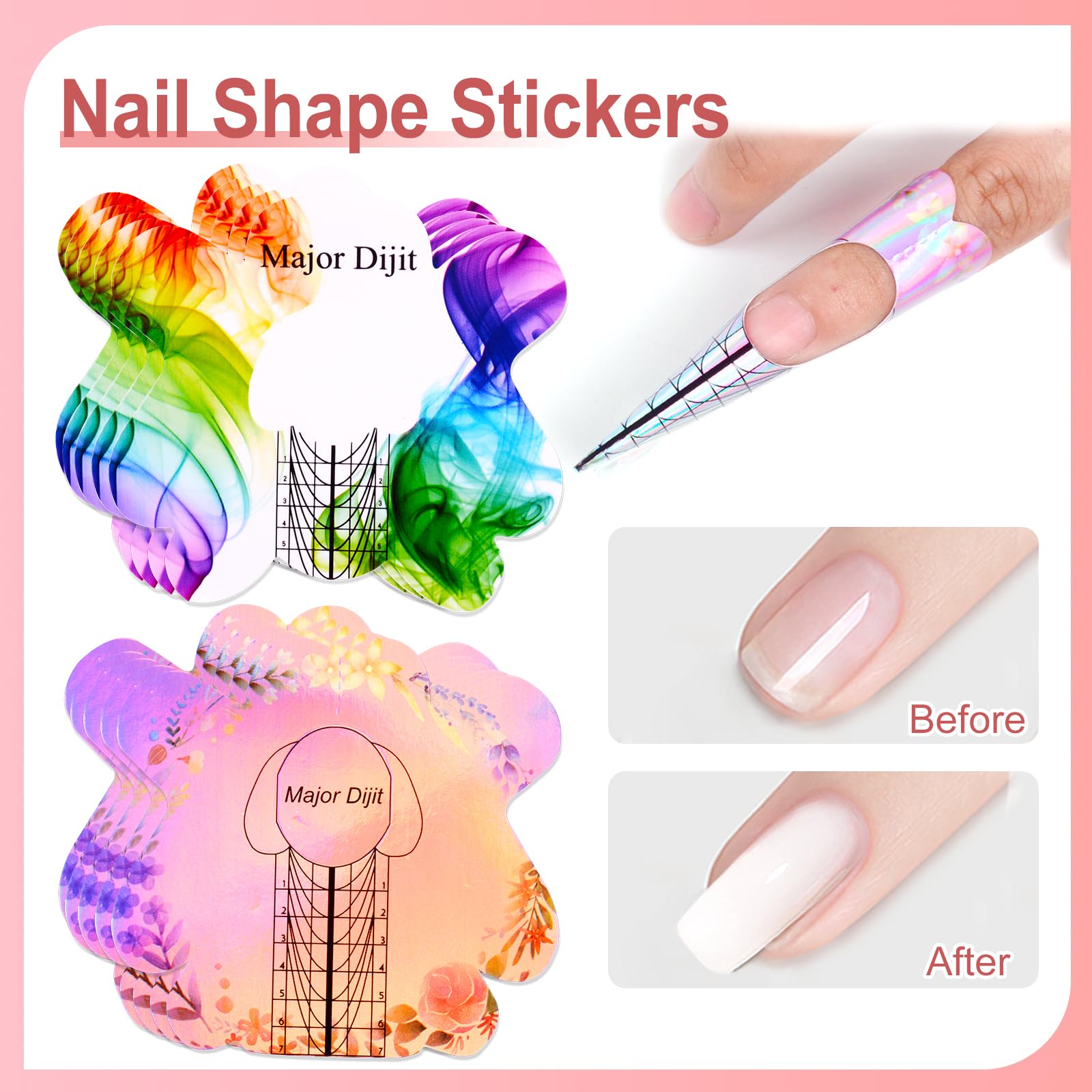 Major Dijit acrylic liquid supports strong color mix and precise sculpting for beginners