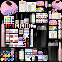 Major Dijit complete nail starter kit with LED lamp for at-home professional curing.