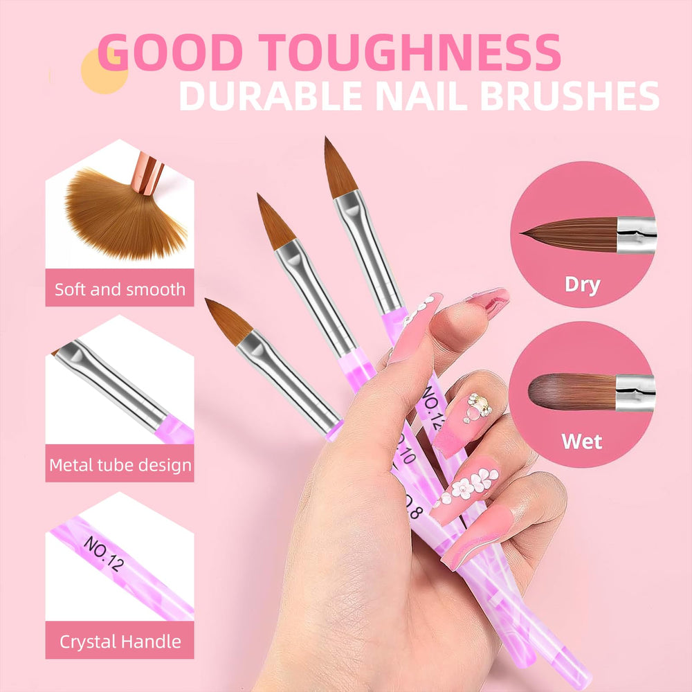 Majordijit gel polish 6 colors image showcases shimmering mermaid tones