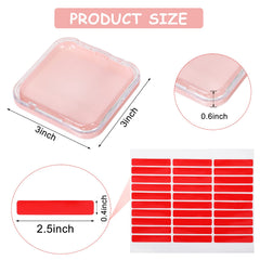 MAKALONE acrylic material close-up highlights sturdy design and durable storage