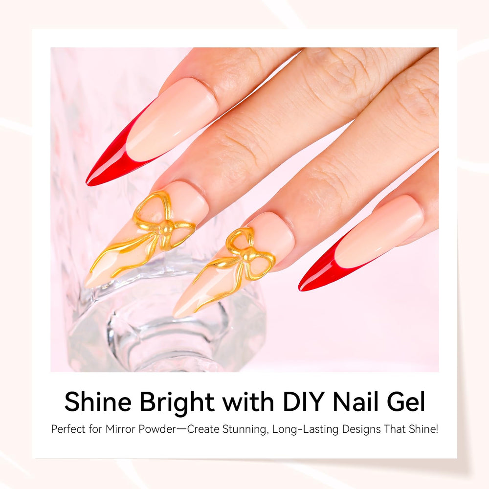 Makartt 3D gel nail art rhinestone-friendly gel for versatile decorating on nails.