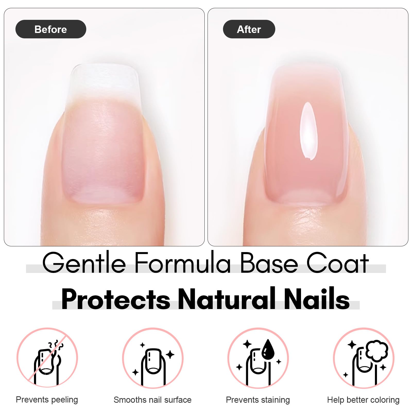 Makartt apex-building gel shaping a natural nail lift.