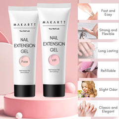 Makartt base coat enhances adhesion and protection during gel building.