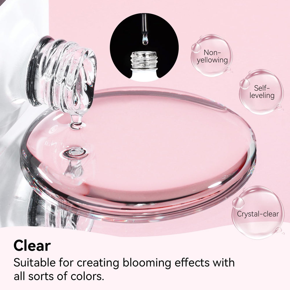Makartt Blooming Gel-Clear salon usage supports beginners and pros in salons