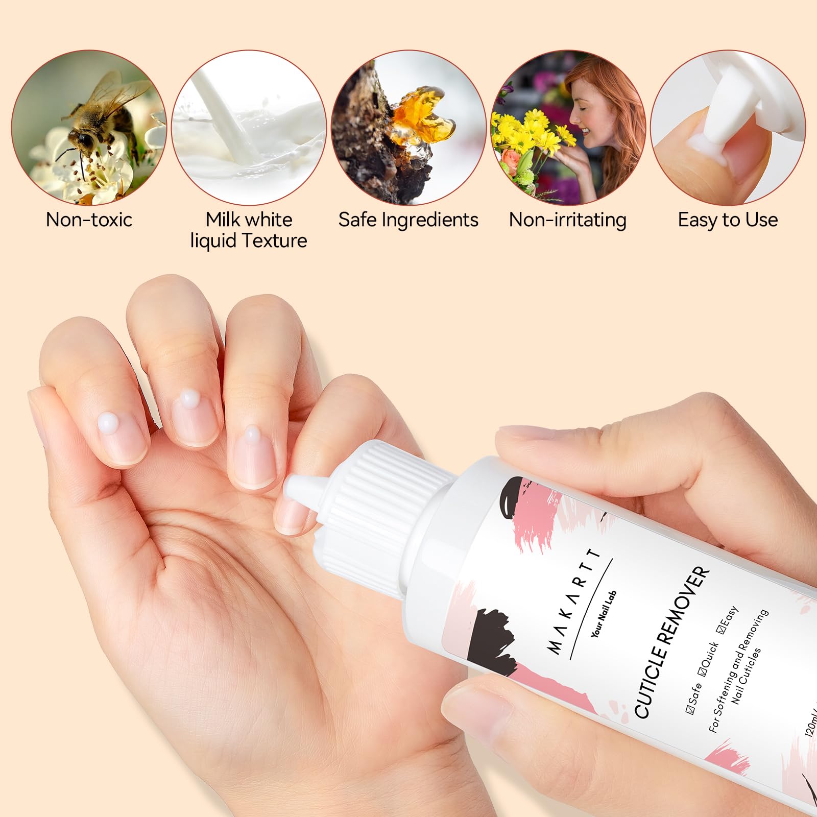 Makartt Cuticle Remover Kit Contents offers a complete home manicure setup for healthier-looking cuticles.