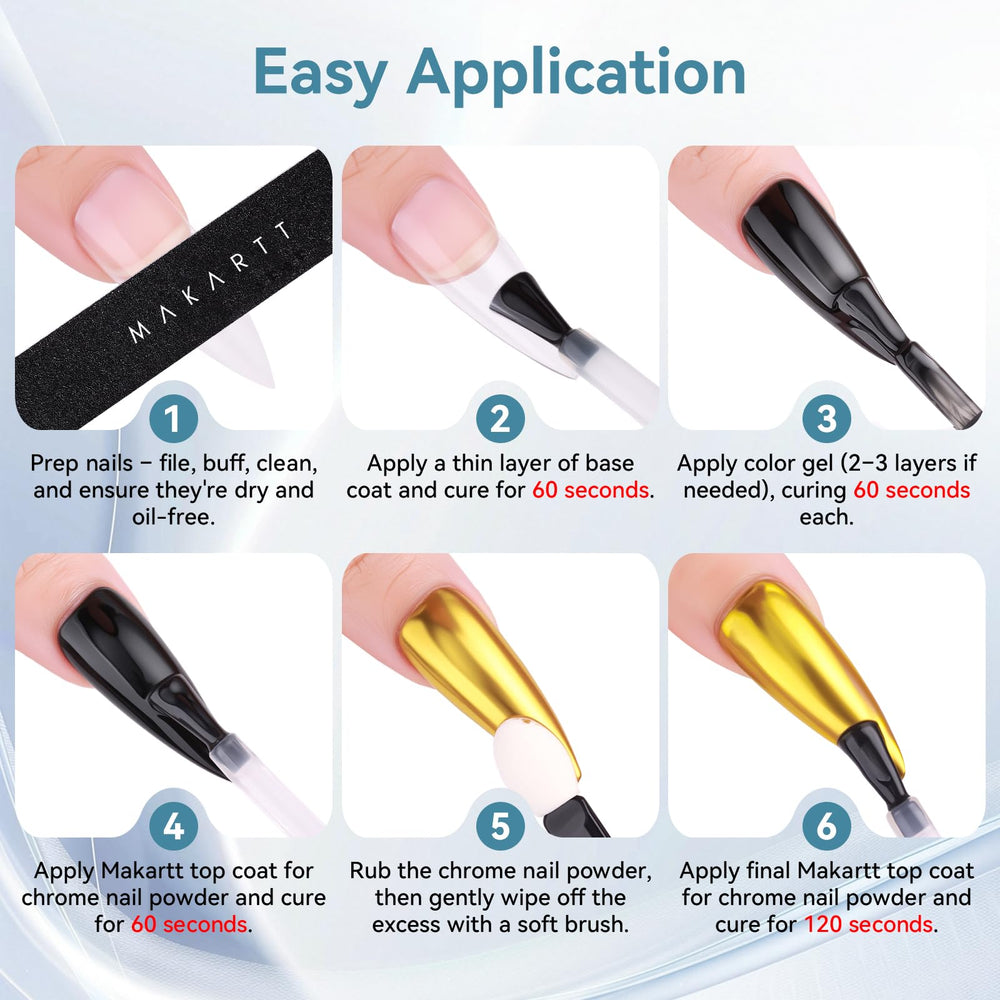 Makartt easy-to-use top coat suitable for beginners and professionals