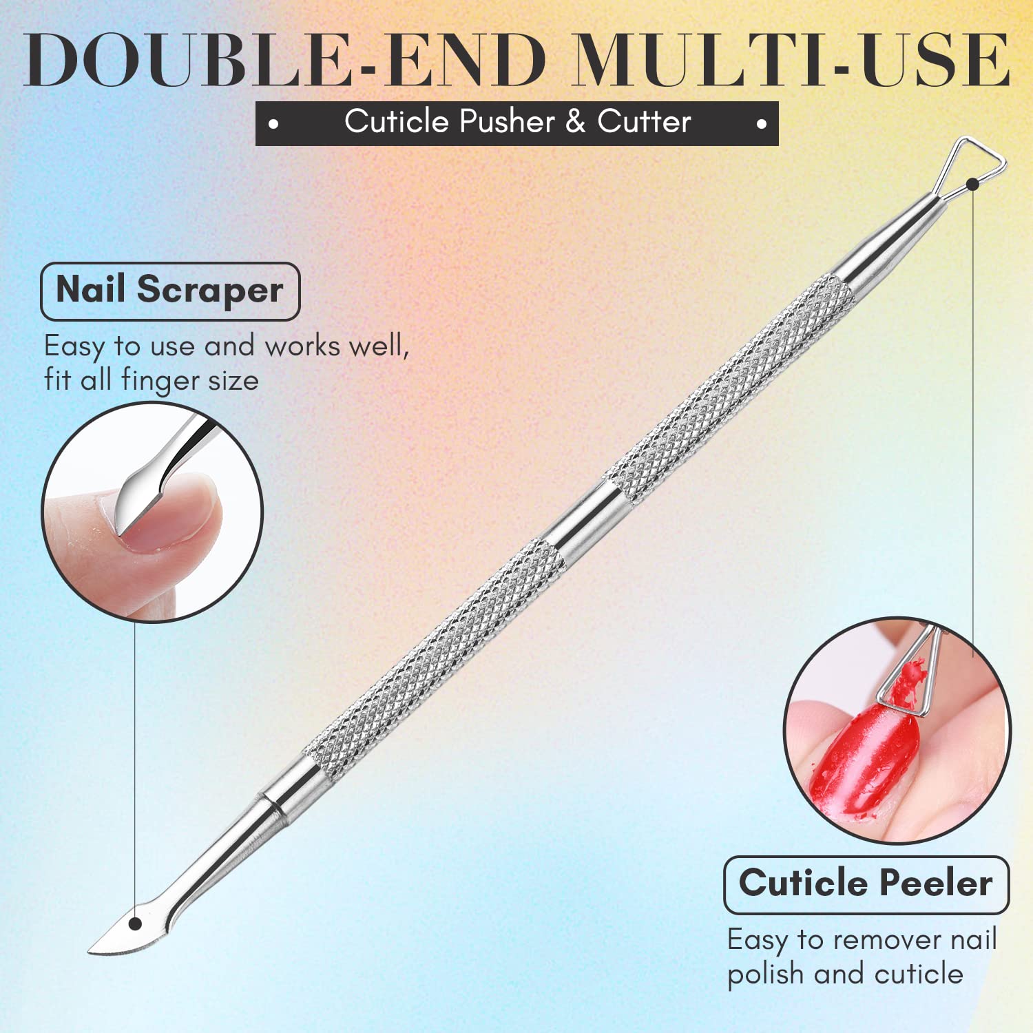 Makartt foil wraps on nail removal demonstration, mess-free