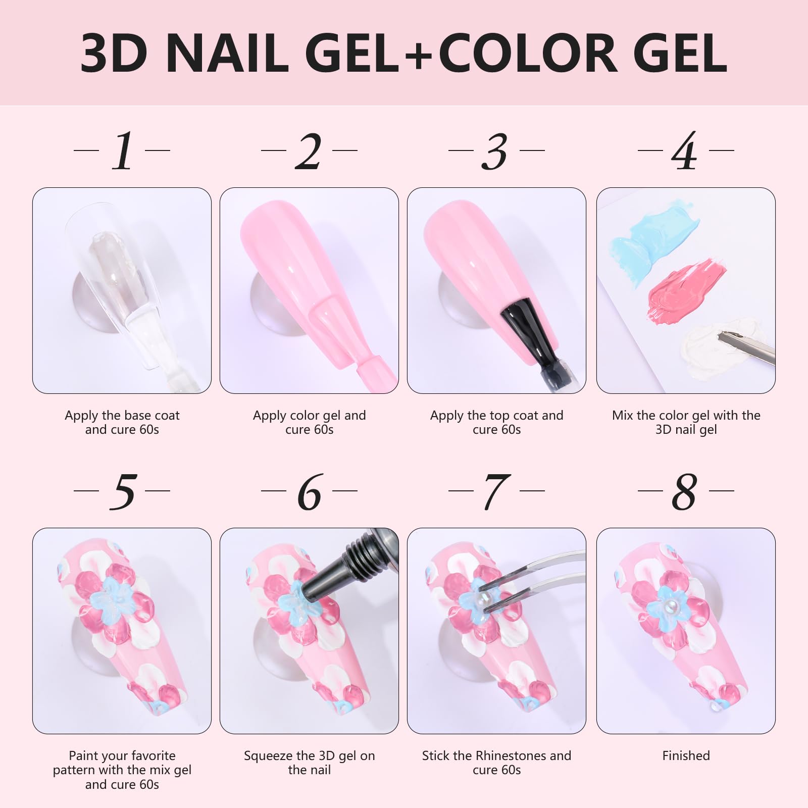 Makartt gift ready nail art kit idea for weddings and parties.