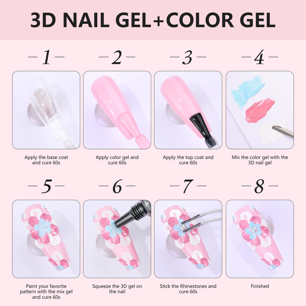 Makartt gift ready nail art kit idea for weddings and parties.