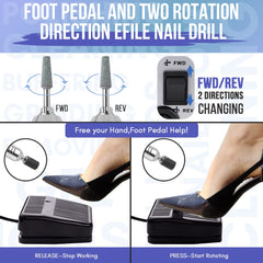 Makartt JD700 left-right direction feature supports versatile use.