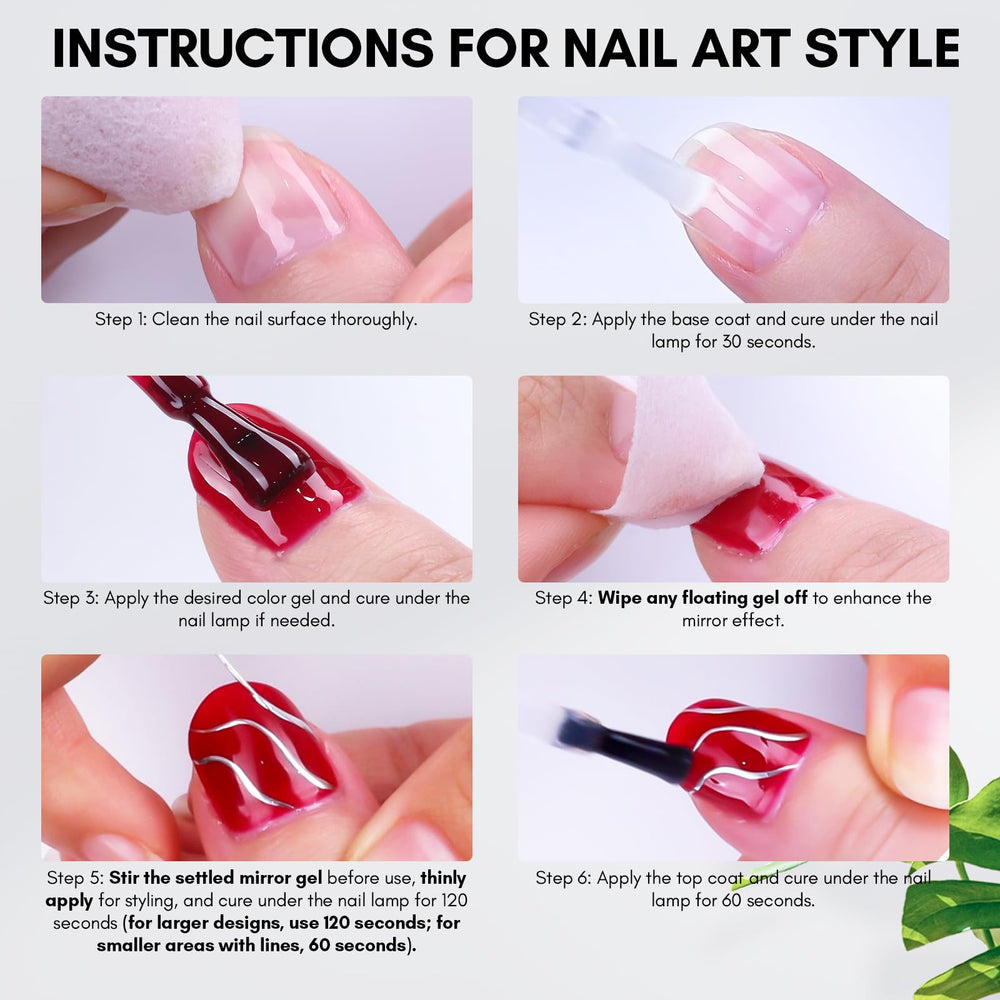Makartt nail art swatch showcasing quick-dry, high-gloss metallic shine.