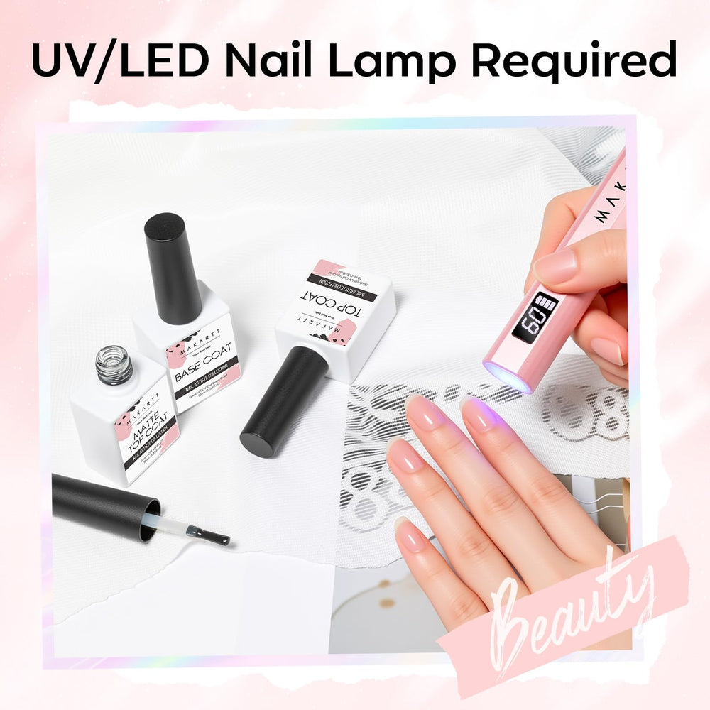 Makartt Long-wear gel nails stay chip-resistant for weeks.