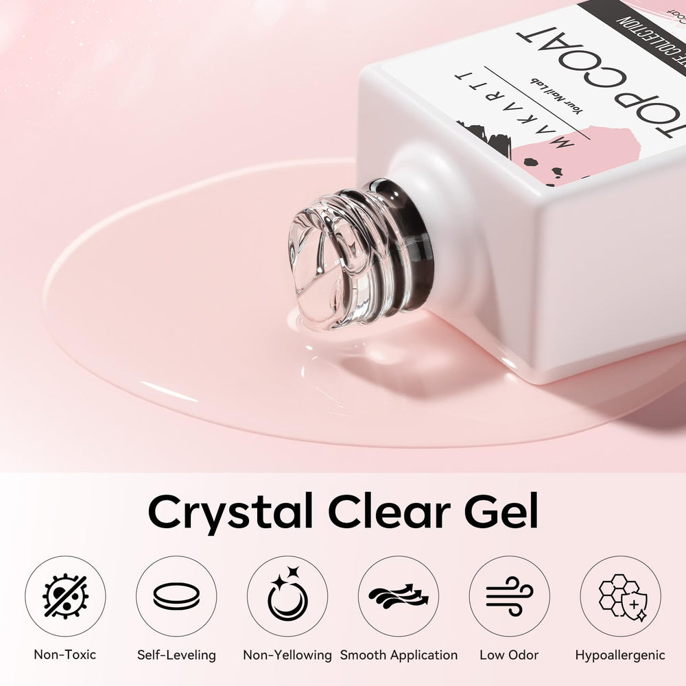 Makartt Low-odor formula offers a comfortable, safer nail routine.