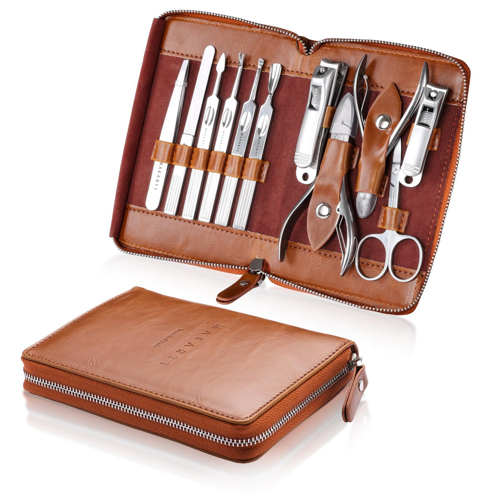 Makartt manicure kit 11-in-1 tools for precise at-home grooming and nail shaping