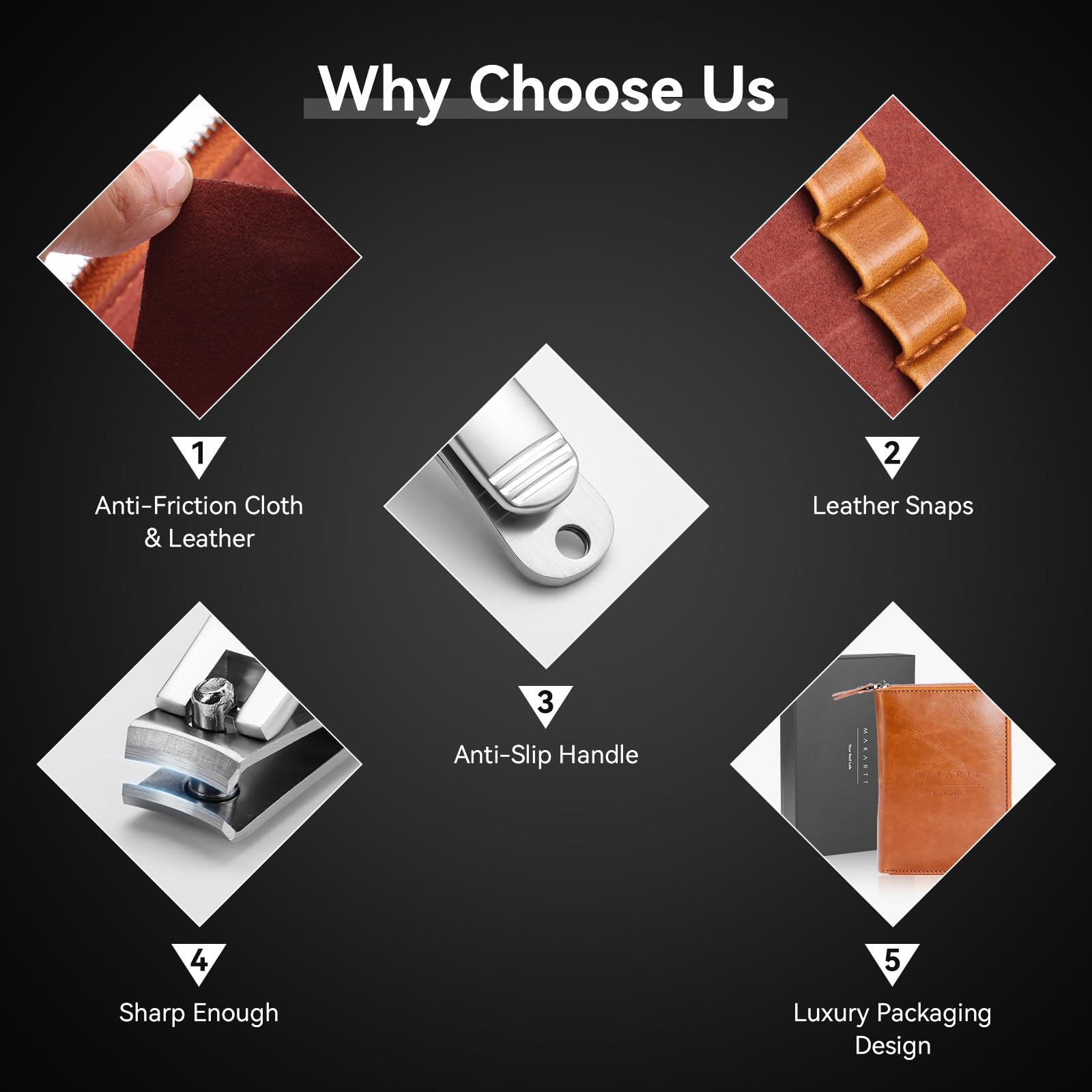Makartt stainless steel tools deliver durable, rust-resistant performance for long-term use