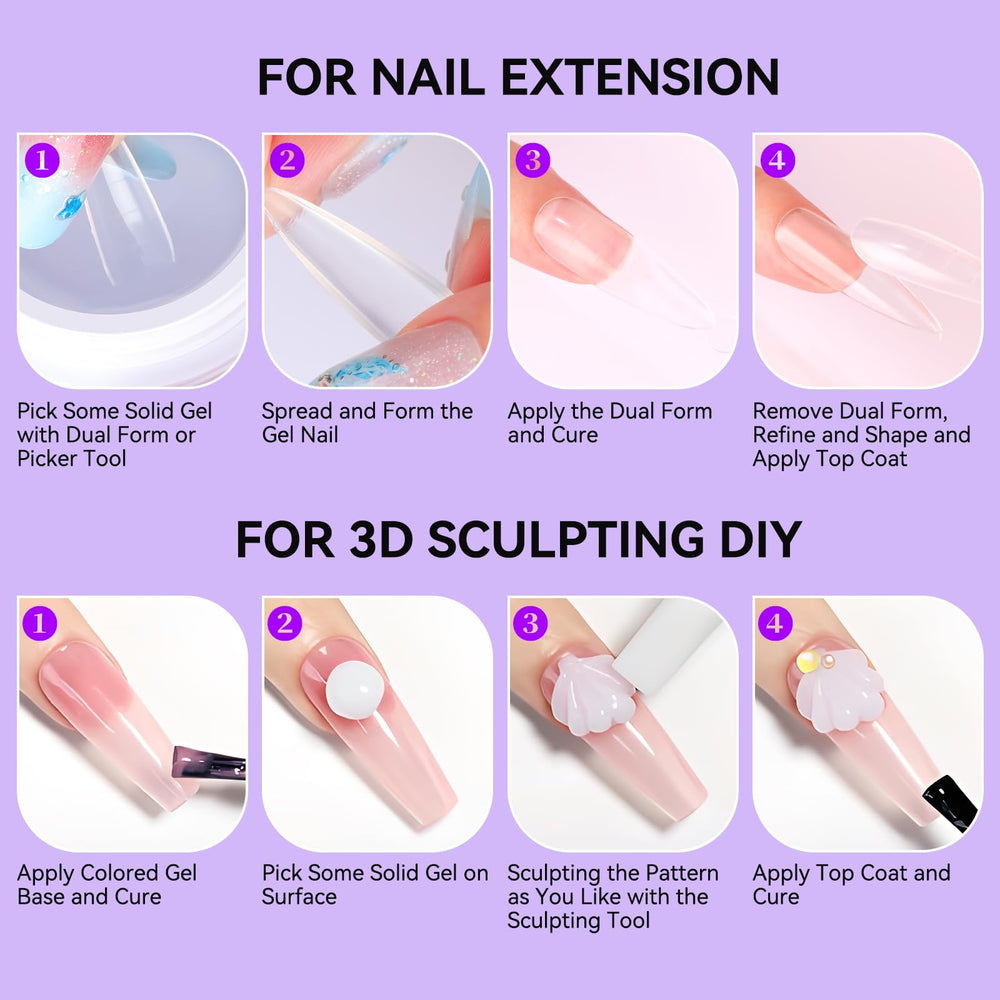 Makartt chrome powder application for luxe metallic nails.