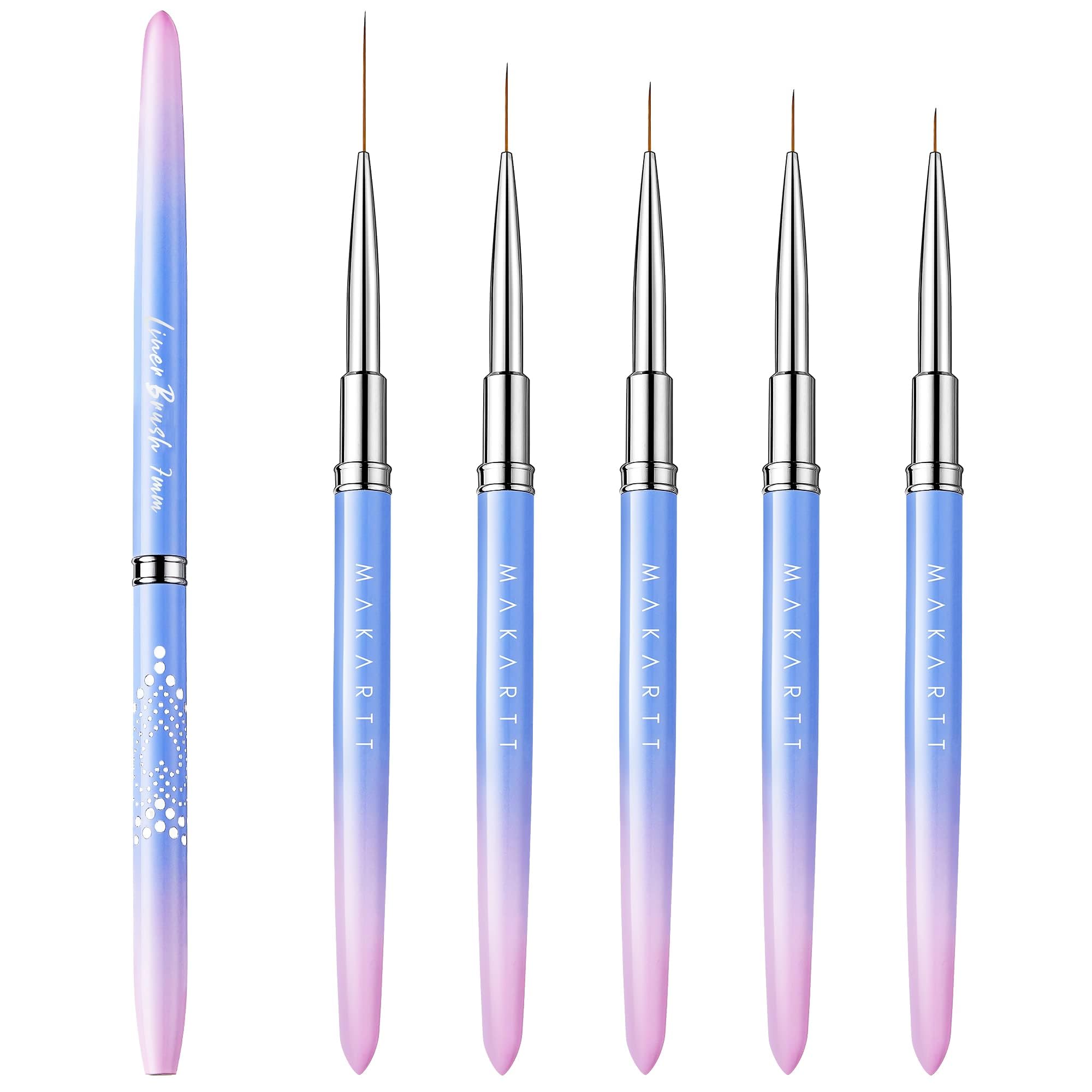 Makartt Nail Art Brushes Cap Cover protects bristles during storage and use.