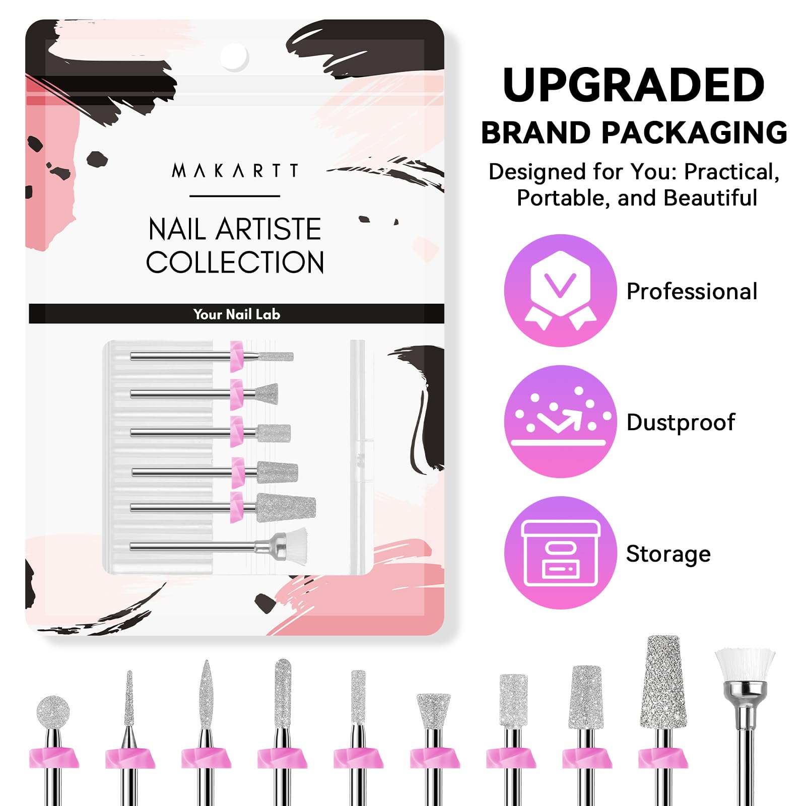 Makartt premium diamond carbide bit offers durability and heat resistance.