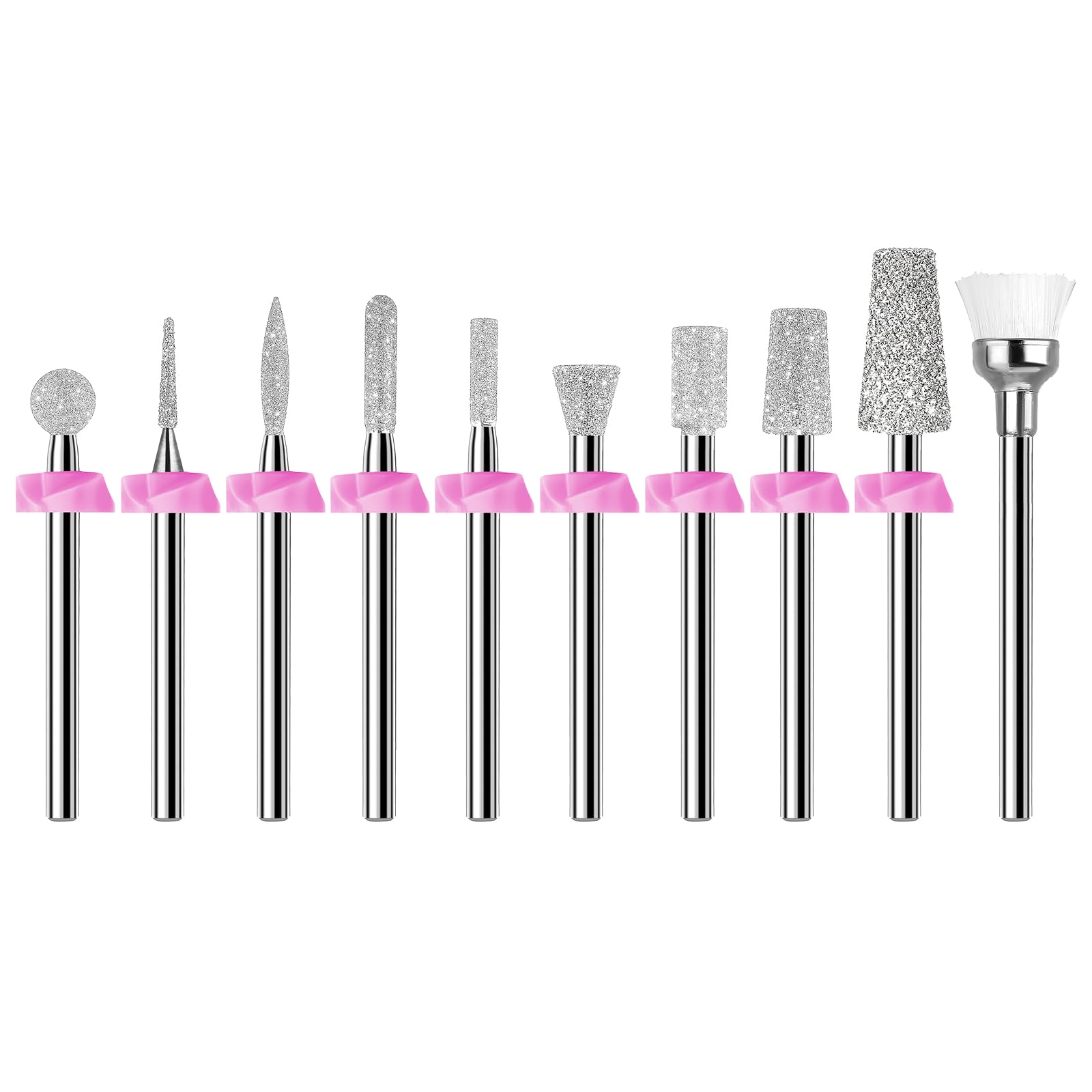 Makartt flat-end cylinder bit efficient nail dust removal.
